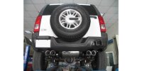 FOX Final Silencer across exit 2x100 Typ 25 - Hummer H3