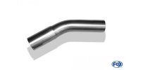 FOX Uni-pipe elbow 30° widened - d1Ø 40mm leg...