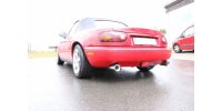 FOX Endschalldämpfer 1x90 Typ 13 - Mazda MX-5 NA