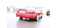 FOX Endschalldämpfer 1x90 Typ 13 - Mazda MX-5 NA