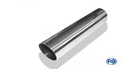 FOX welding tailpipe Typ 14 Ø 63 mm / length: 300 mm - around / unrolled up / 15° beveled / without absorbers