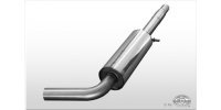 FOX front silencer zu VW053093-xxx R-32 Look - VW Golf IV