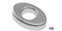 FOX lid for Tailpipe oval 140x90mm - hole: 50mm