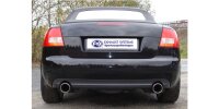 FOX final silencer right/left - 1x90 Typ 17 right/left - Audi A4 B7 Cabrio/Limousine/Avant