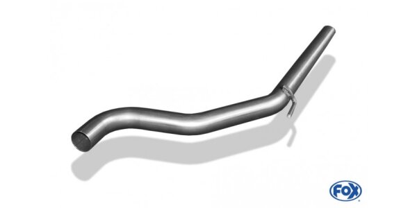 FOX stainless front silencer replacement pipe Ø63,5mm - Opel Corsa D OPC