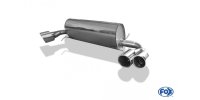 FOX final silencer across exit right/left - 2x115x85 Typ 38 right/left - Opel GT