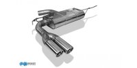 FOX final silencer one-sided - 2x76 Typ 17 - VW EOS 1F