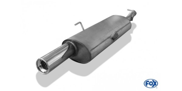 FOX final silencer - 1x90 Typ 13 - Saab 9-3 YS3