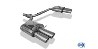 FOX Final Silencer double flow 2x90 Typ 17 - Audi A4 B8 Limousine/Avant (+S-Line)