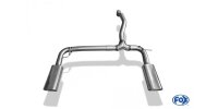 FOX tailpipe system for original Final Silencer 135x80 Typ 53 - Mercedes M-Class W163