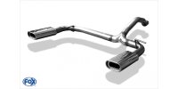 FOX tailpipe system right/left for original final silencer - 135x80 Typ 53 right/left - Mercedes M-Class W163