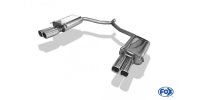 FOX final silencer right/left double flow - 2x78x75 Typ 70 right/left - Opel Vectra C Caravan