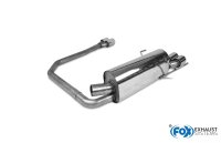 FOX Final Silencer exit Ø63,5mm 2x76 Typ 13 - Opel...