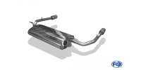 FOX final silencer exit right/left - 1x90 Typ 17 right/left - Renault Laguna III Grandtour