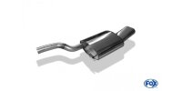 FOX Final Silencer Ø63,5mm 160x80 Typ 53 - VW Passat 3C (CC)