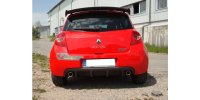 FOX final silencer across exit right/left - 1x76 Typ 17 right/left - Renault Clio III B Sport