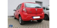 FOX Endrohr auf original ESD - 1x90 Typ 13 - Dacia Sandero