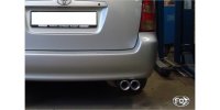 FOX final silencer - 2x80 Typ 13 - Toyota Corolla E12 Kombi