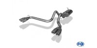 FOX Half system from catalyst exit 2x90 Typ 17 - 08+ Hummer H2