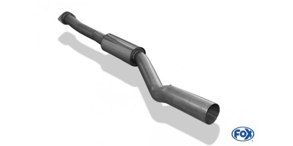 FOX front silencer - Ford Kuga Gasoline