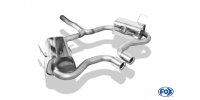 FOX final silencer right/left center exit - 2x76 Typ 13 - Mini Cooper S Cabrio R52