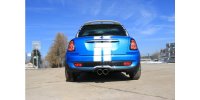 FOX final silencer center exit - 2x100 Typ 16 - Mini Cooper S R56