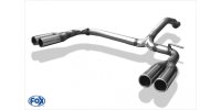 FOX tailpipe system right/left for original final silencer - 2x76 Typ 12 right/left - Mercedes M-Class W163