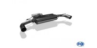 FOX final silencer exit right/left - 1x90 Typ 25 right/left - VW Golf 6 GTI / Cabrio