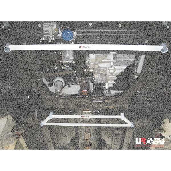 Ultra Racing Front Lower Bar 4-Point - 08-12 Kia Forte (TD) 1.6 (2WD) (Hatchback/Sedan) / 08-12 Kia Koup (TD) 1.6 (2WD) (Hacthback/Sedan)