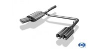 FOX Final Silencer exit 2x90 Typ 13 - VW Passat 3C (CC)