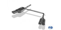 FOX Final Silencer exit 2x90 Typ 13 - VW Passat 3C (CC)