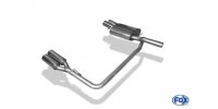 FOX Final Silencer exit 2x90 Typ 13 - VW Passat 3C (CC)