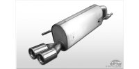 FOX final silencer - 2x76 Typ 13 - Fiat Bravo 198