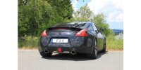 FOX Final Silencer across exit 129x106 Typ 32 - Nissan 370Z