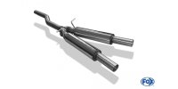 FOX front silencer single flow - Audi A4 quattro 1,8/ 2,0...