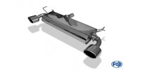 FOX Final Silencer across exit 140x90 Typ 44 - Renault Koleos Diesel