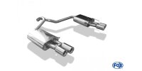 FOX Endschalldämpfer 2x80 Typ 13 - Ford Mondeo IV Turnier (Kombi)