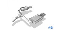 FOX Endschalldämpfer 2x80 Typ 13 - Ford Mondeo IV Turnier (Kombi)