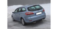 FOX Endschalldämpfer 2x80 Typ 13 - Ford Mondeo IV Turnier (Kombi)