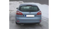 FOX Endschalldämpfer 2x80 Typ 13 - Ford Mondeo IV Turnier (Kombi)