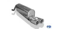 FOX final silencer - 2x76 Typ 13 - Fiat Grande Punto 199...