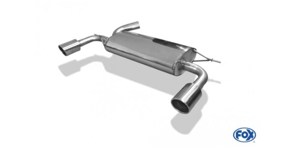FOX Final Silencer across exit 1x100 Typ 16 - Volvo XC60