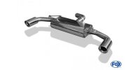FOX Final Silencer exit 1x90 Typ 17 - VW Golf 6 GTI / Cabrio