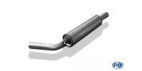 FOX front silencer - VW Polo 9N (Cross)