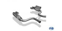 FOX final silencer right/left - 2x115x85 Typ 32 right/left - Mercedes SL55/SL600 R230