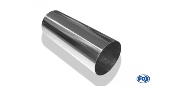 FOX welding tailpipe Typ 10 Ø 114 mm / length: 300 mm - around / unrolled up / straight / without absorbers