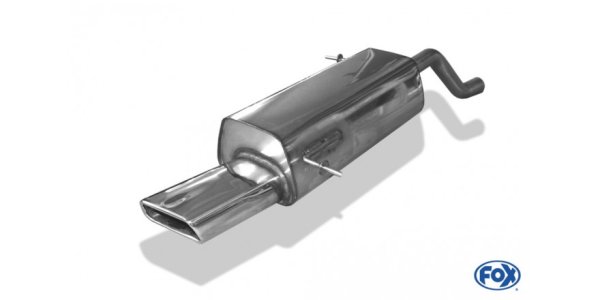 FOX final silencer - 145x65 Typ 59 - Ford Fiesta VII Sport 1,2/1,4/1.5/1.6D