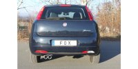 FOX Endschalldämpfer - 2x76 Typ 13 - Fiat Grande Punto 199 Benzin