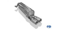 FOX final silencer - 2x76 Typ 13 - Fiat Grande Punto 199...