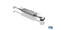 FOX final silencer across exit right/left - 115x85 Typ 38...